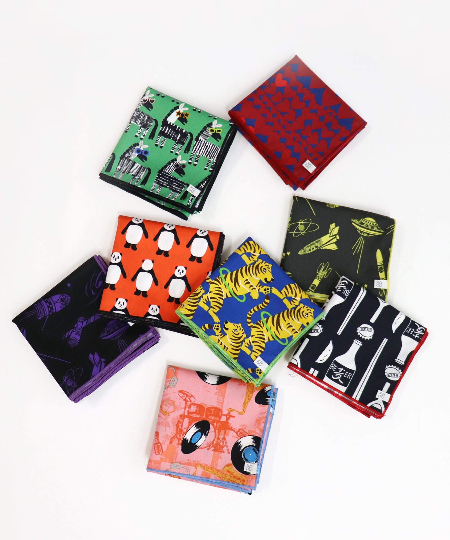 Selected Fabric 大判ハンカチ