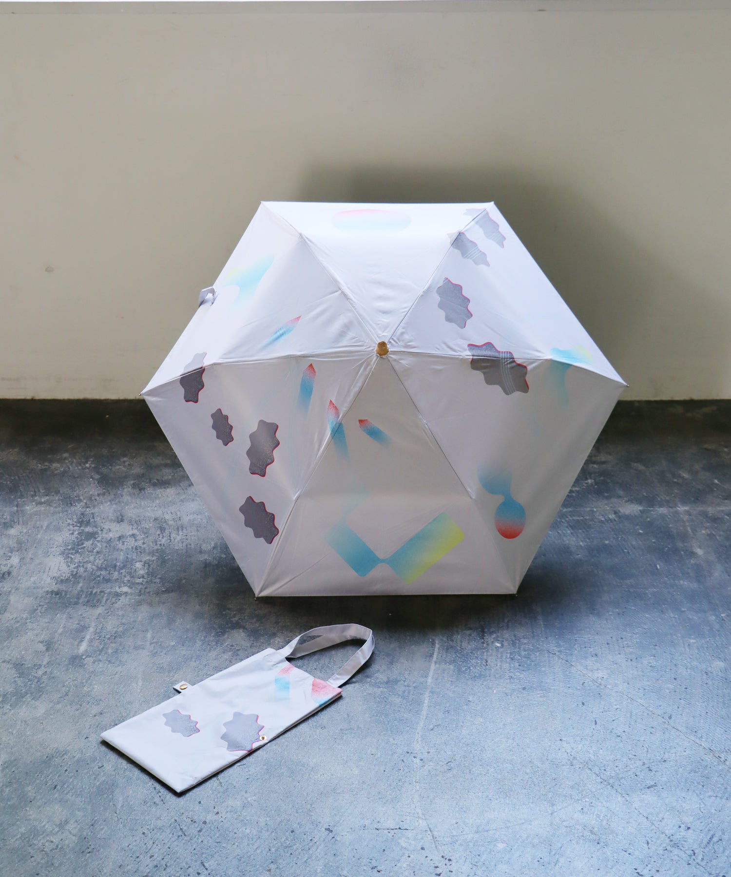 折りたたみ傘 Biotop《晴雨兼用》UVカット99.9％・UPF50＋