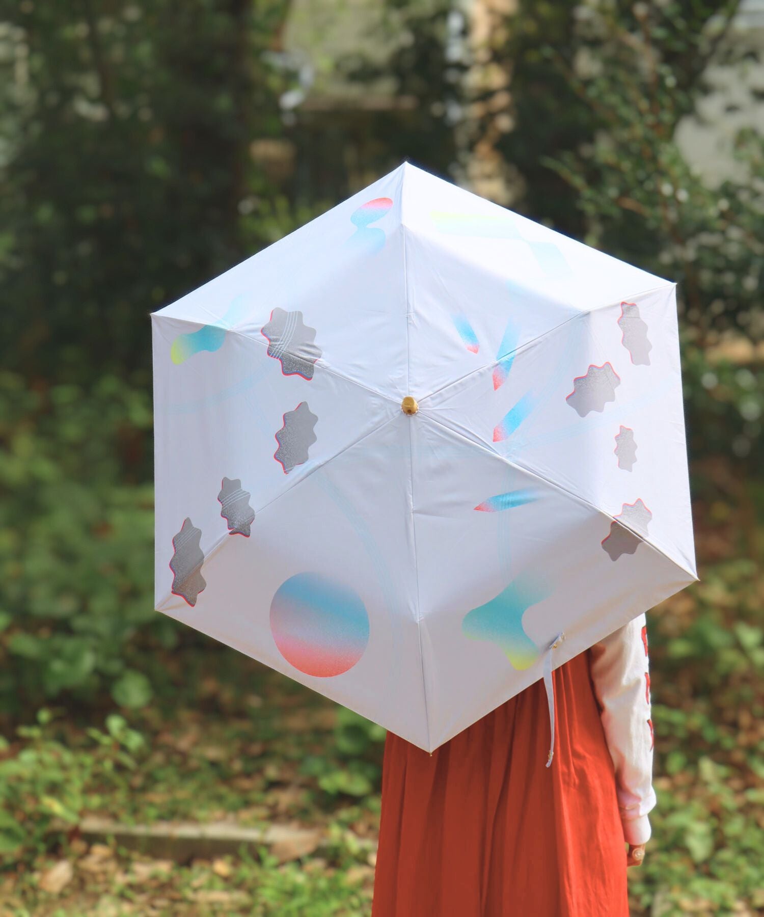 折りたたみ傘 Biotop《晴雨兼用》UVカット99.9％・UPF50＋