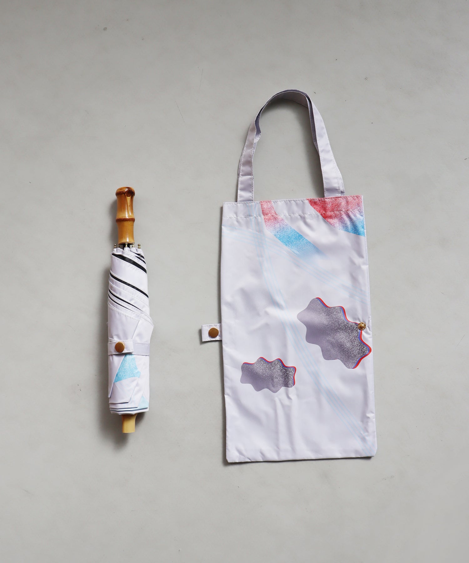 折りたたみ傘 Biotop《晴雨兼用》UVカット99.9％・UPF50＋