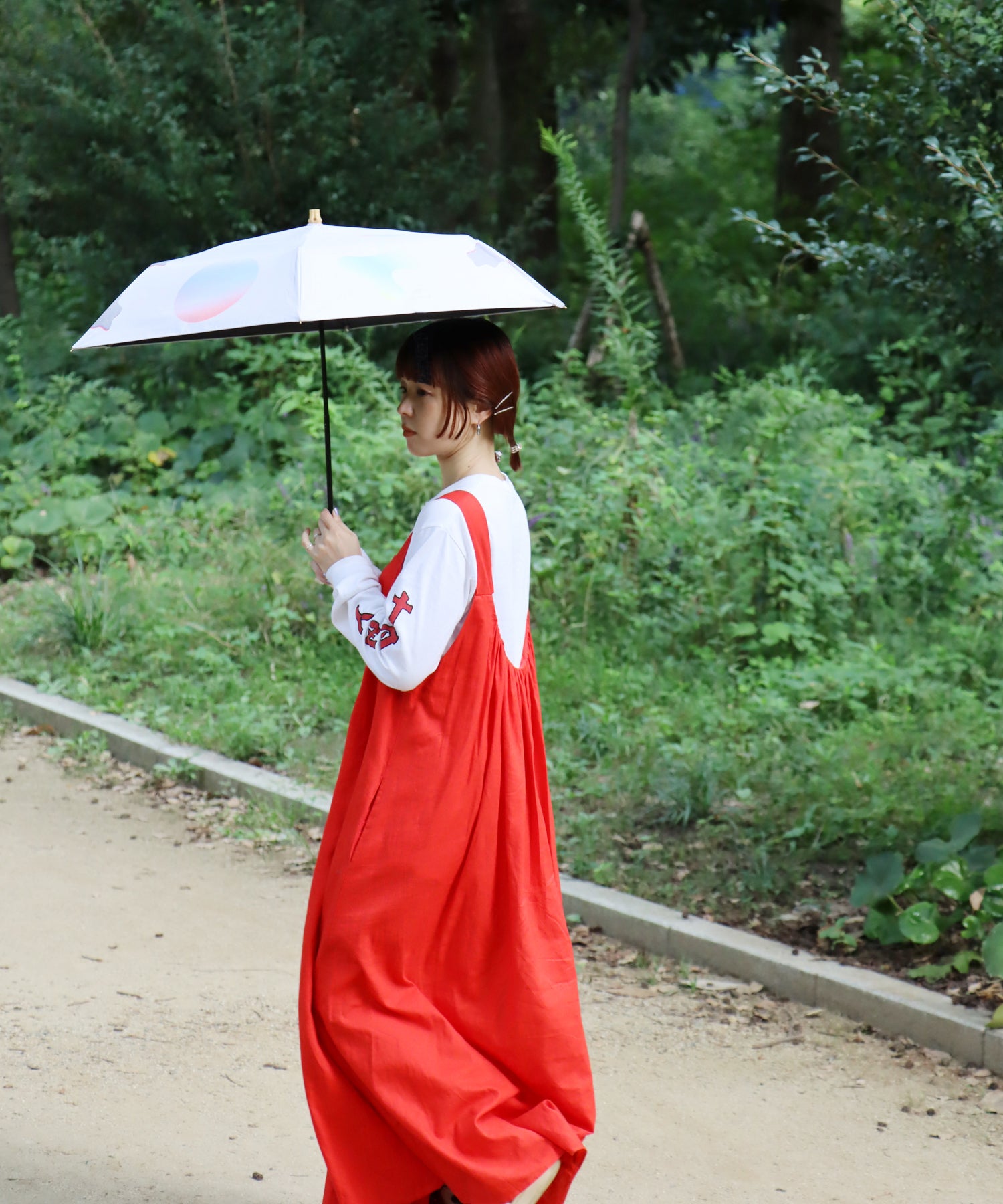 折りたたみ傘 Biotop《晴雨兼用》UVカット99.9％・UPF50＋