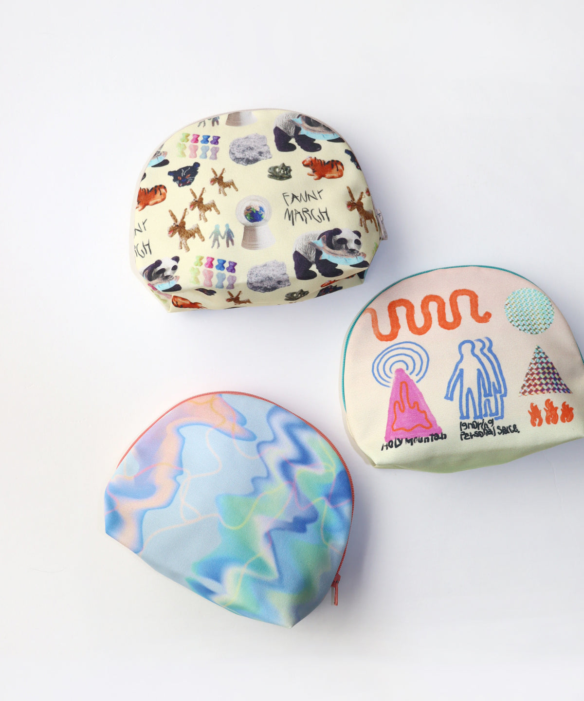 【期間限定10％OFF】いろいろプリント ポーチ