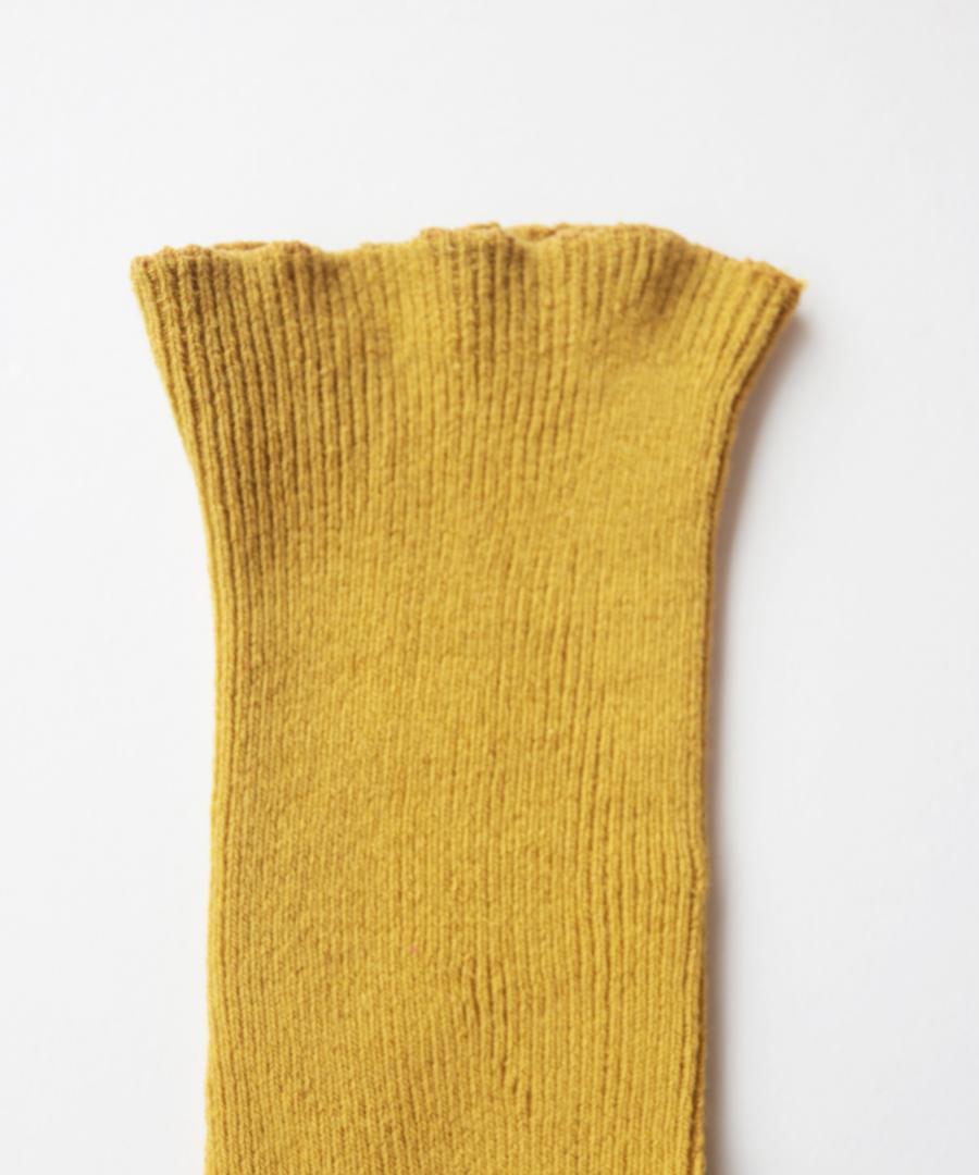 ゆるのびリブ ゴムなし クルーソックス｜1P（新色追加！）
