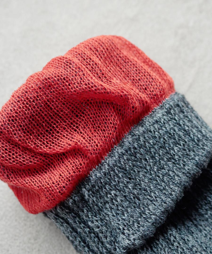 内側コットン 2WAYアームウォーマー＆レッグウォーマー (ショート丈)