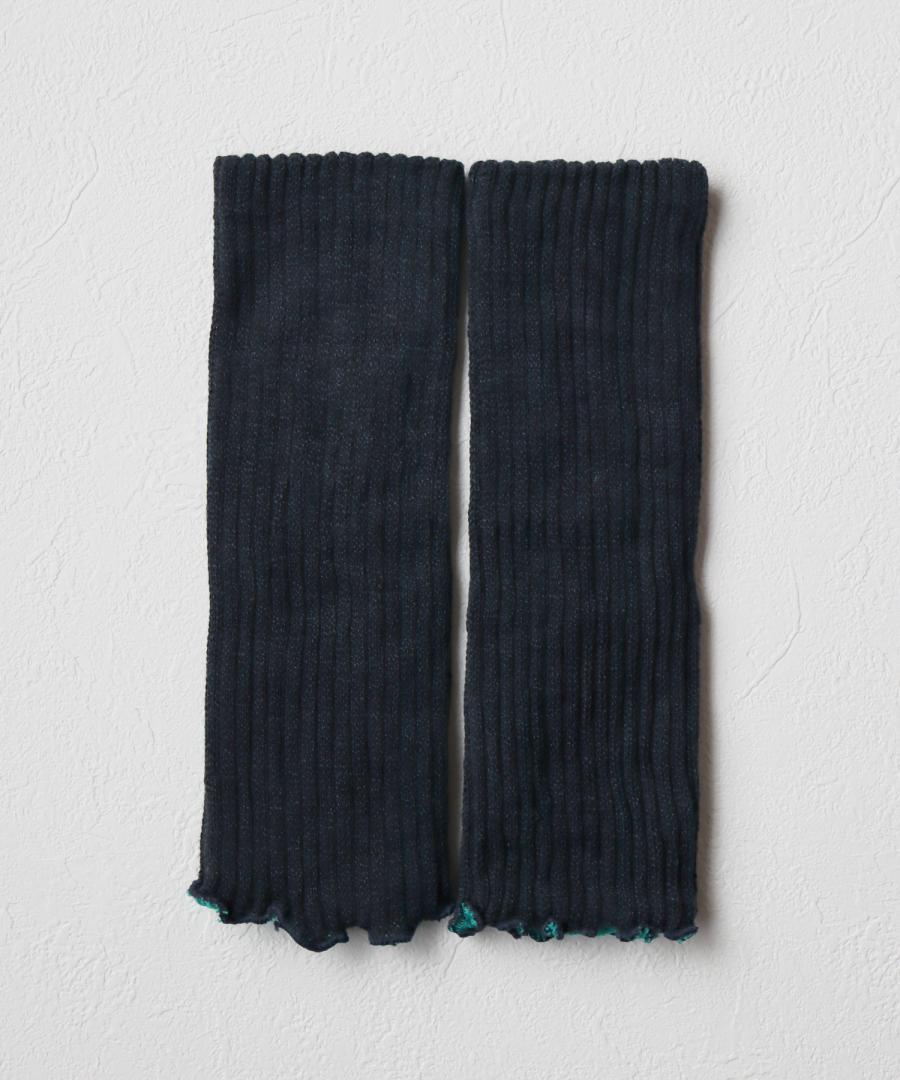 内側コットン 2WAYアームウォーマー＆レッグウォーマー (ショート丈)