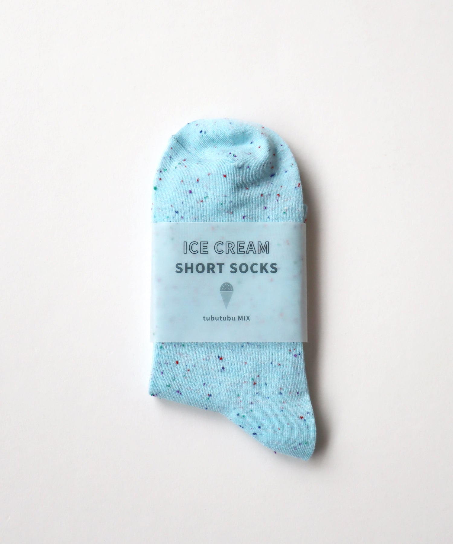 アイスクリーム ショートソックス｜1P