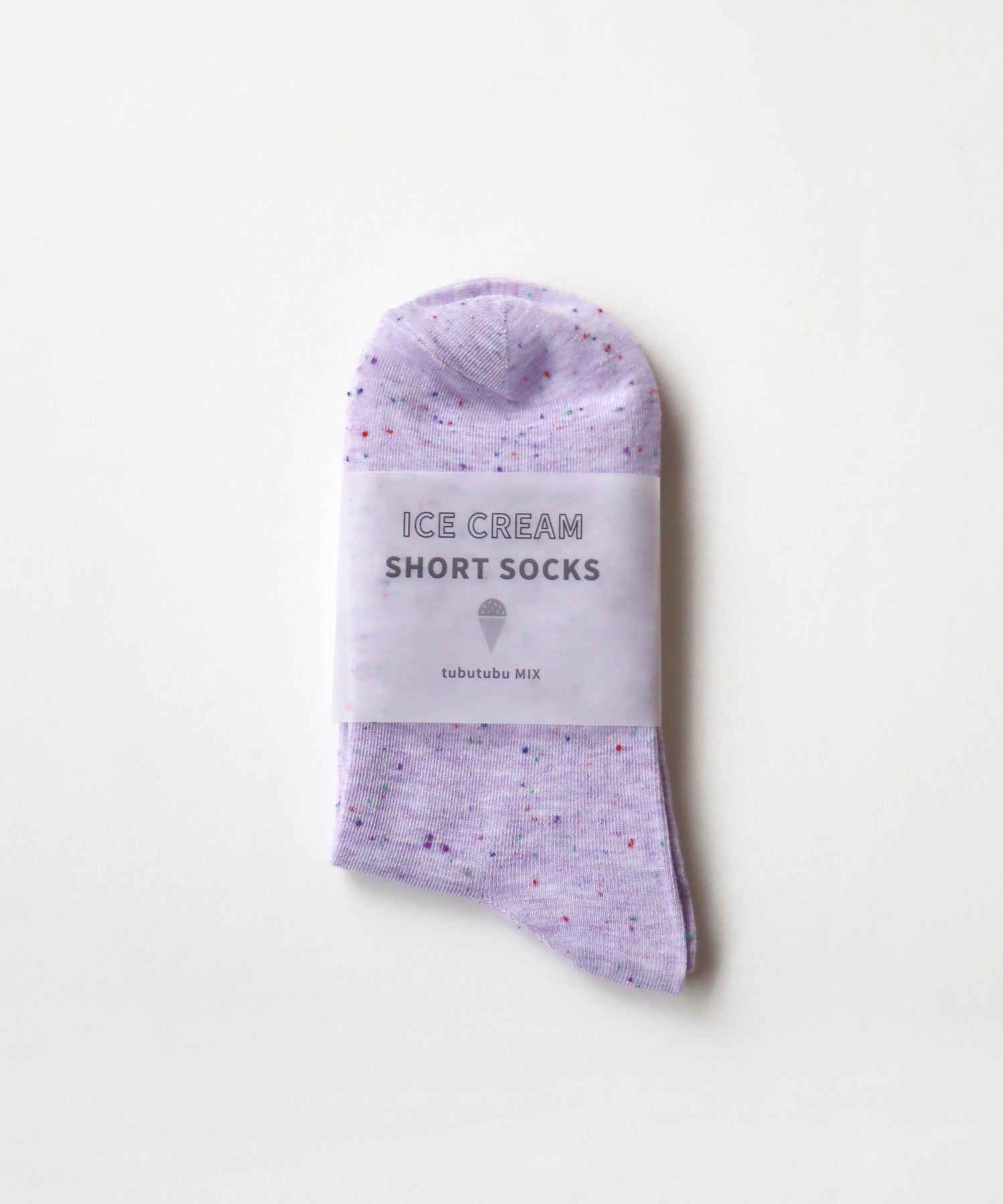 アイスクリーム ショートソックス｜1P