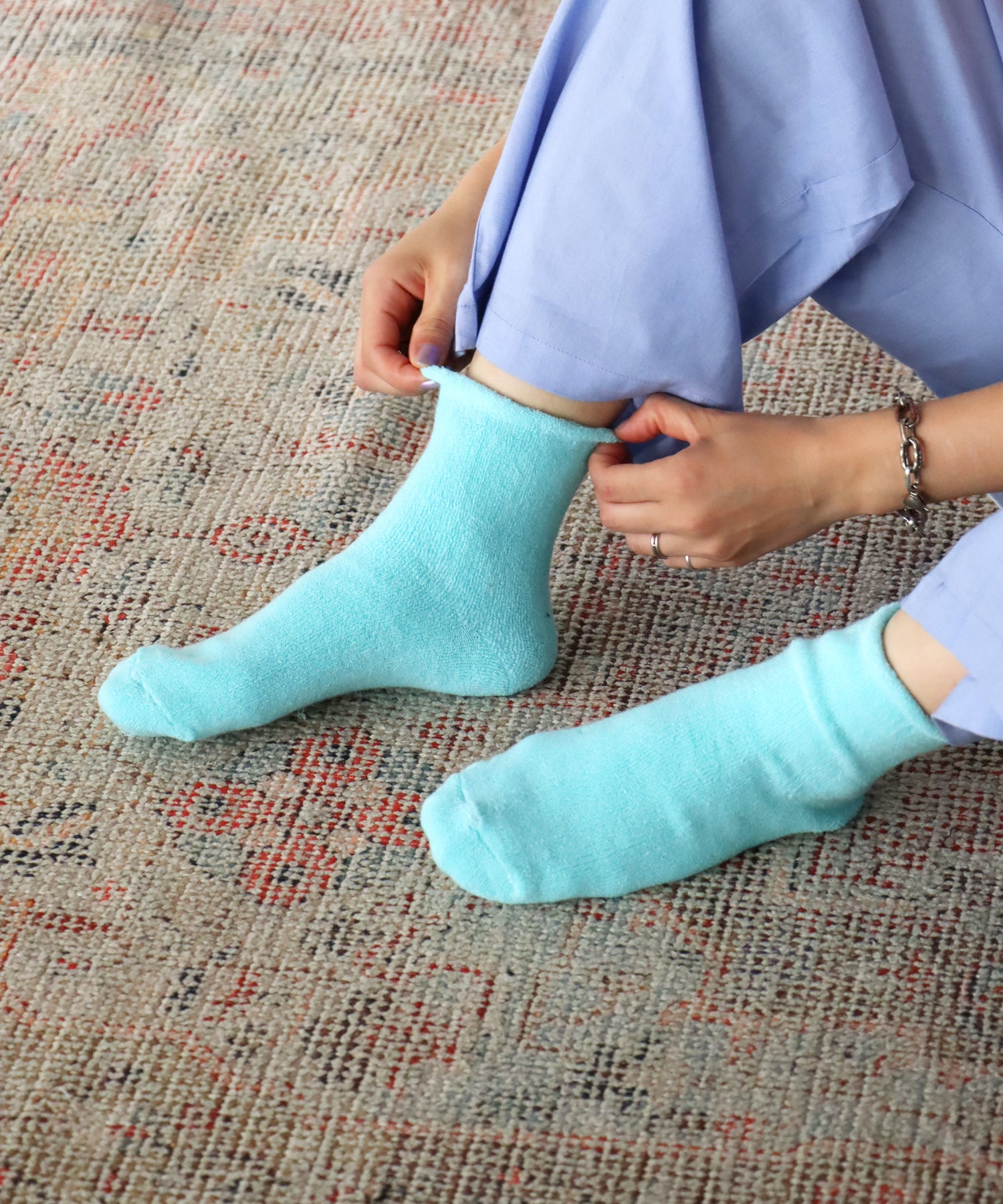 【早割～1/21 PM12:00まで!】ショートパイル ショートソックス｜1P