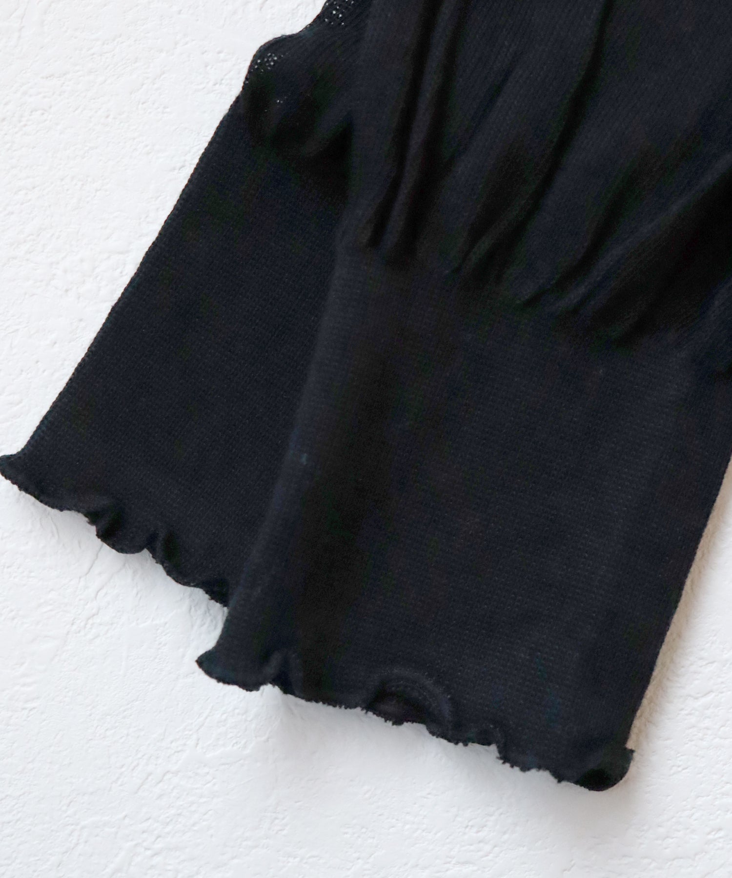 ゆるっとガーゼ編み コットン レギンス