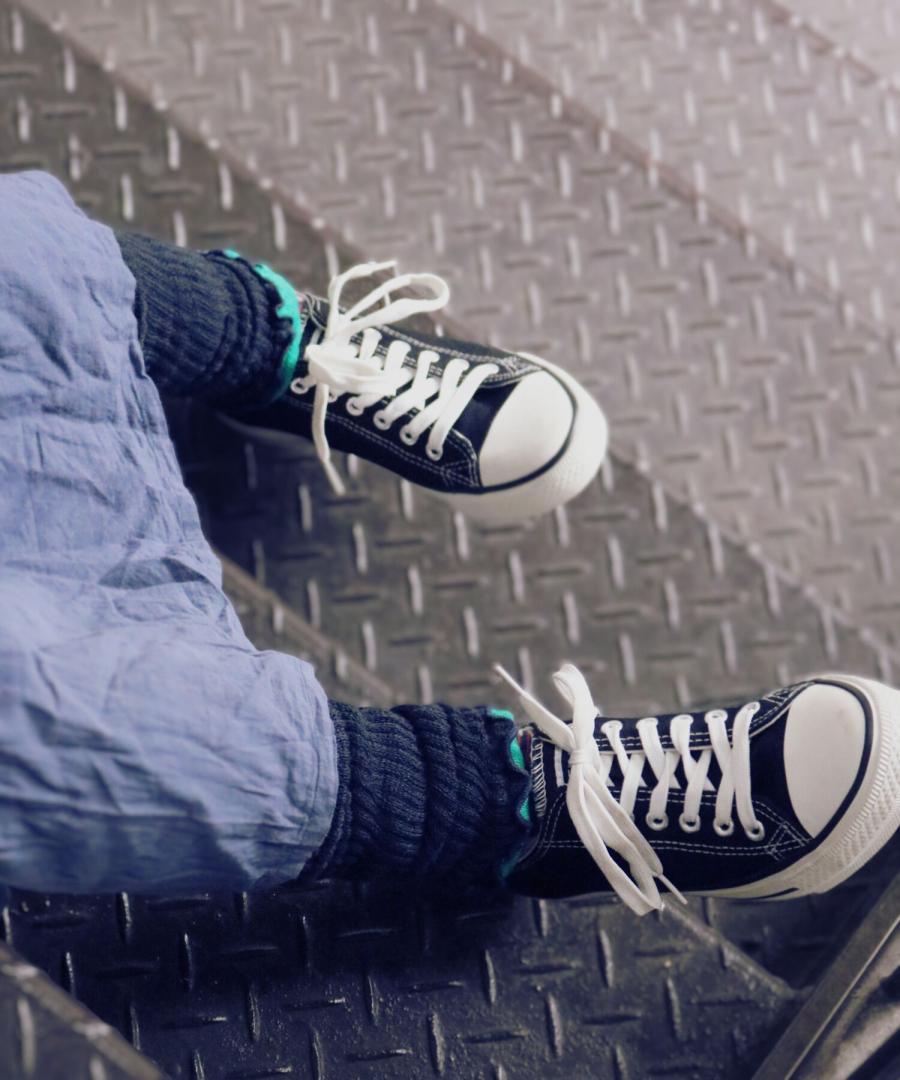 内側コットン 2WAY レッグウォーマー＆アームウォーマー (ロング)