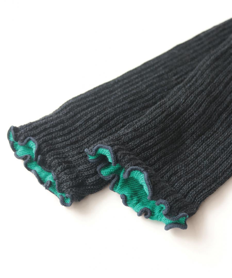 内側コットン 2WAY レッグウォーマー＆アームウォーマー (ロング)